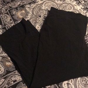 Black stretch dress pants